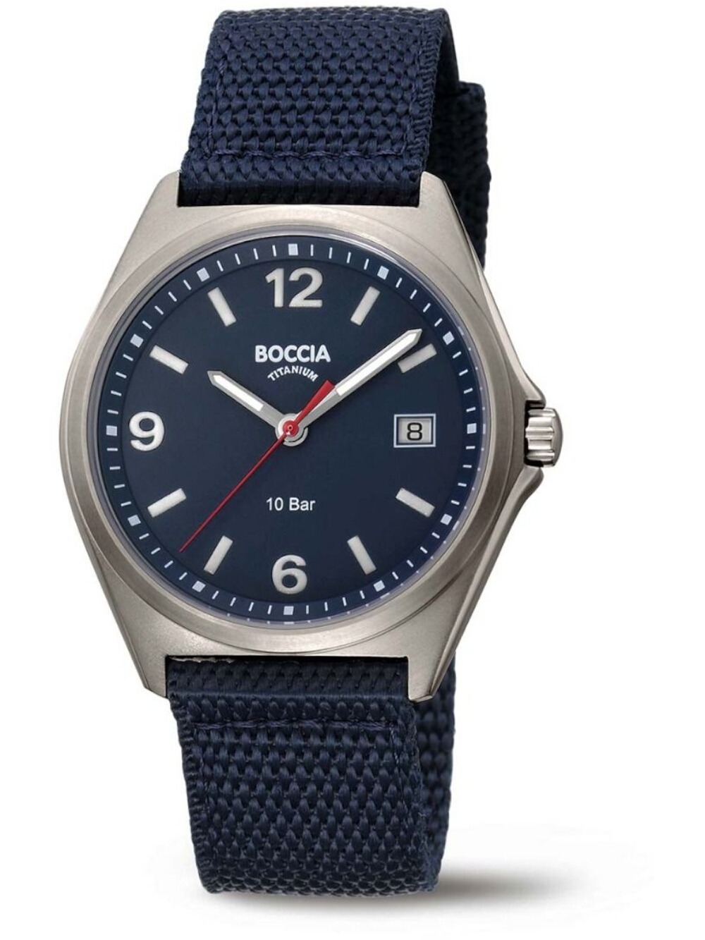 Boccia 3663-03 Herrenuhr Titanium 39mm 10ATM
