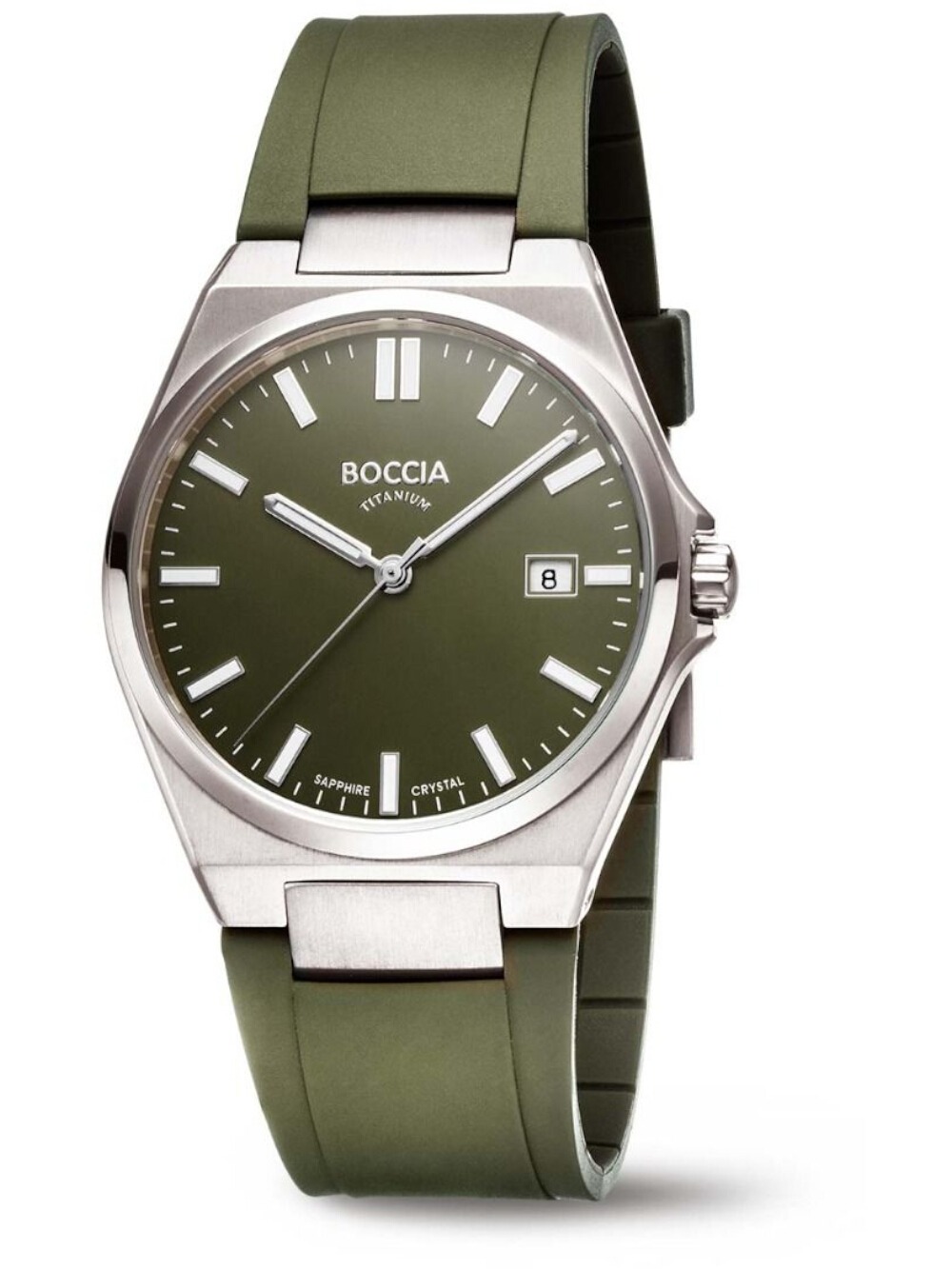 Boccia 3667-02 Herrenuhr Titanium 39mm 5ATM