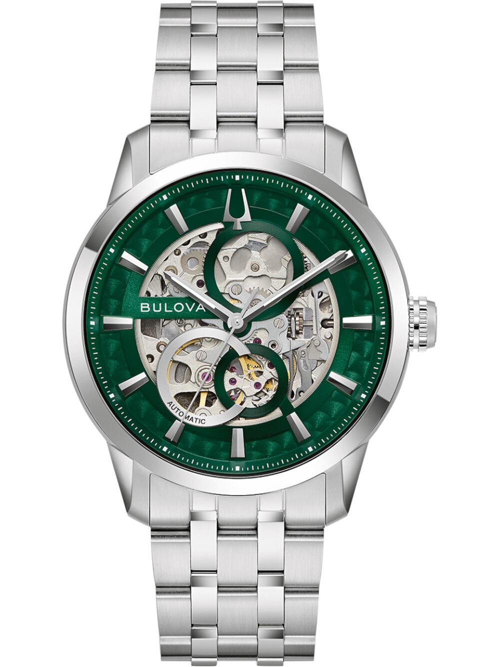 7613077605271 - 96A329 Herrenuhr Klassik Automatik 40mm 3ATM