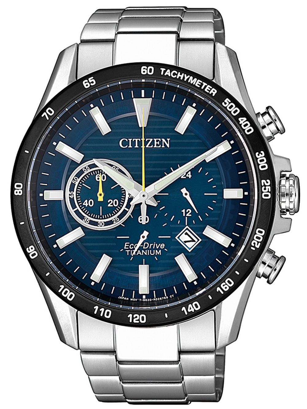 Citizen CA4444-82L Eco-Drive Titanium Chronograph Herrenuhr 43mm 10ATM