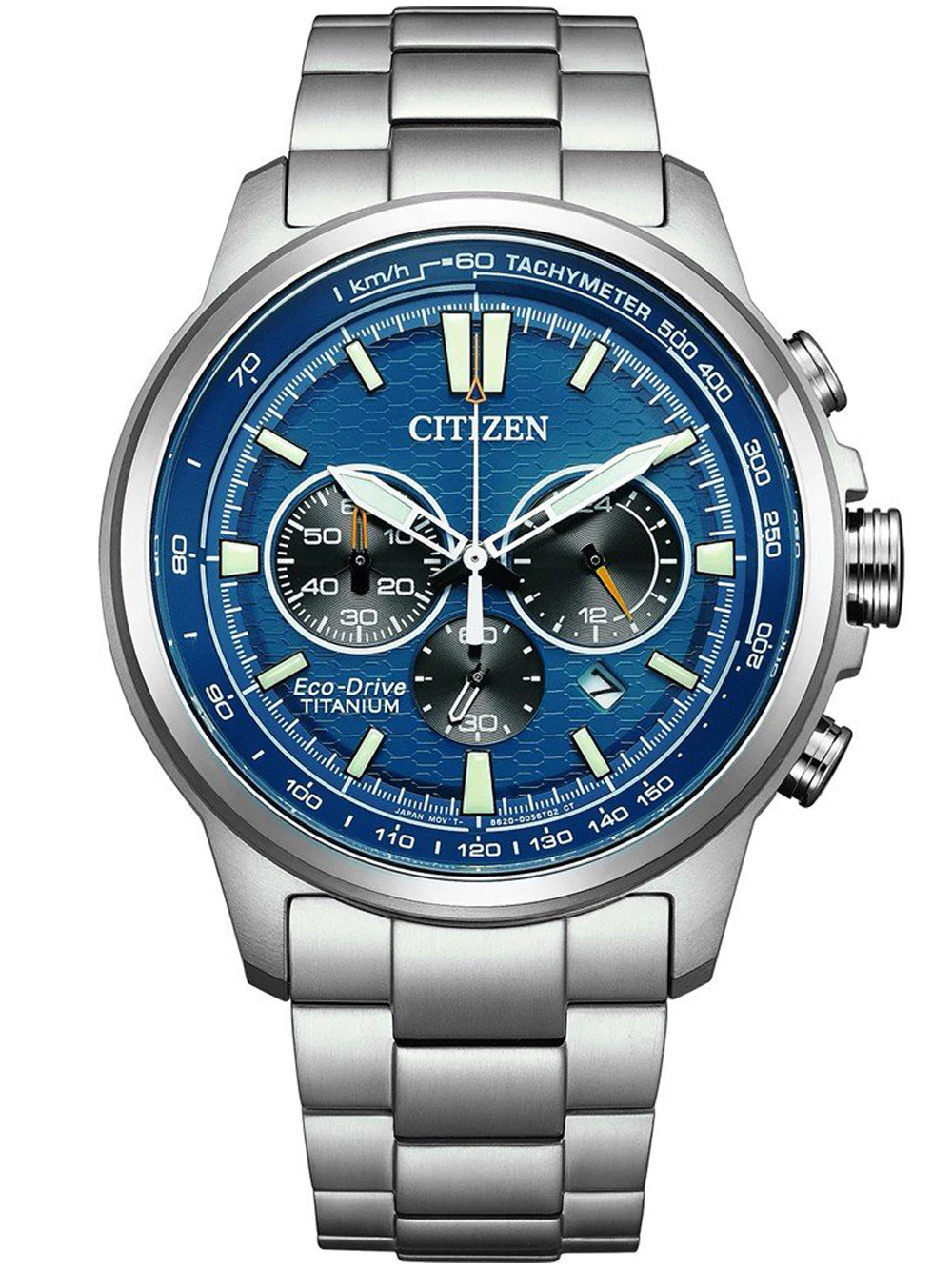 Citizen CA4570-88L Eco-Drive Titanium Chronograph Herren 44mm