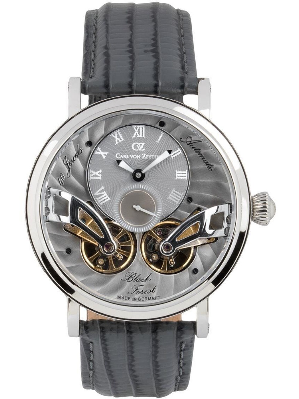 4056007001720 - CVZ0017SGYS Black Forest Automatik Herrenuhr 46mm 3ATM