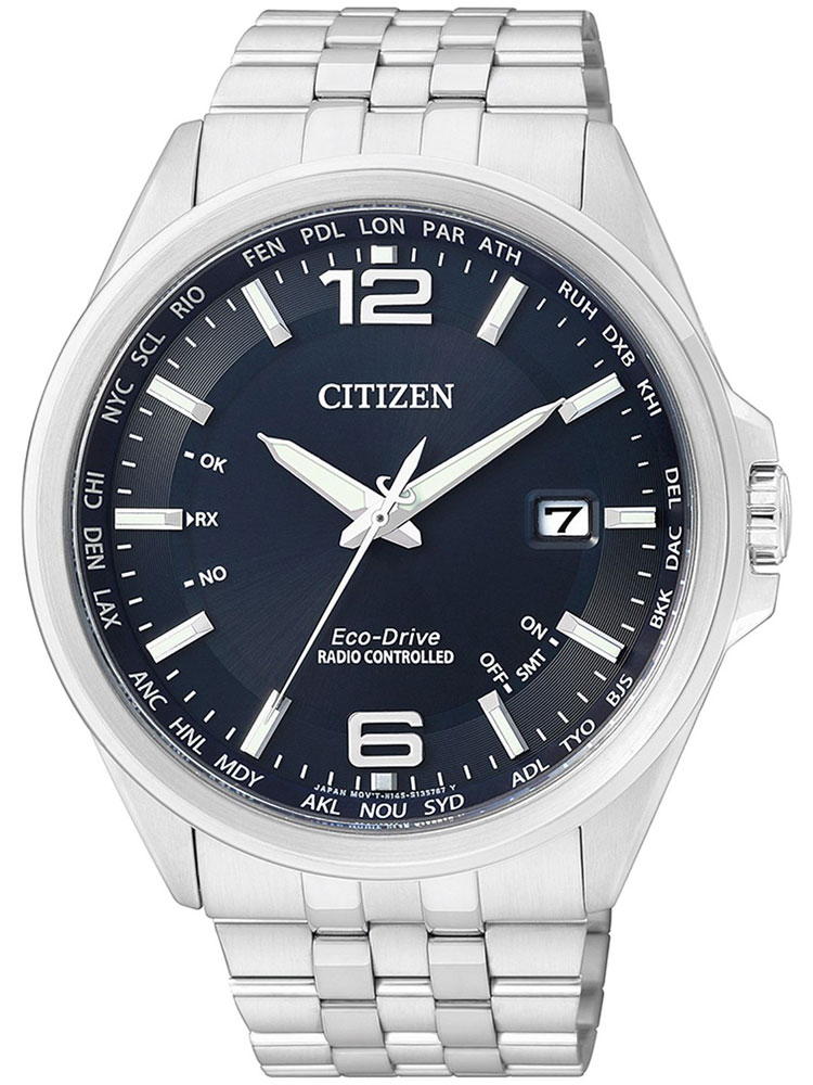 Citizen CB0010-88L Eco-Drive Elegant Funkuhr Herren 43mm 10ATM