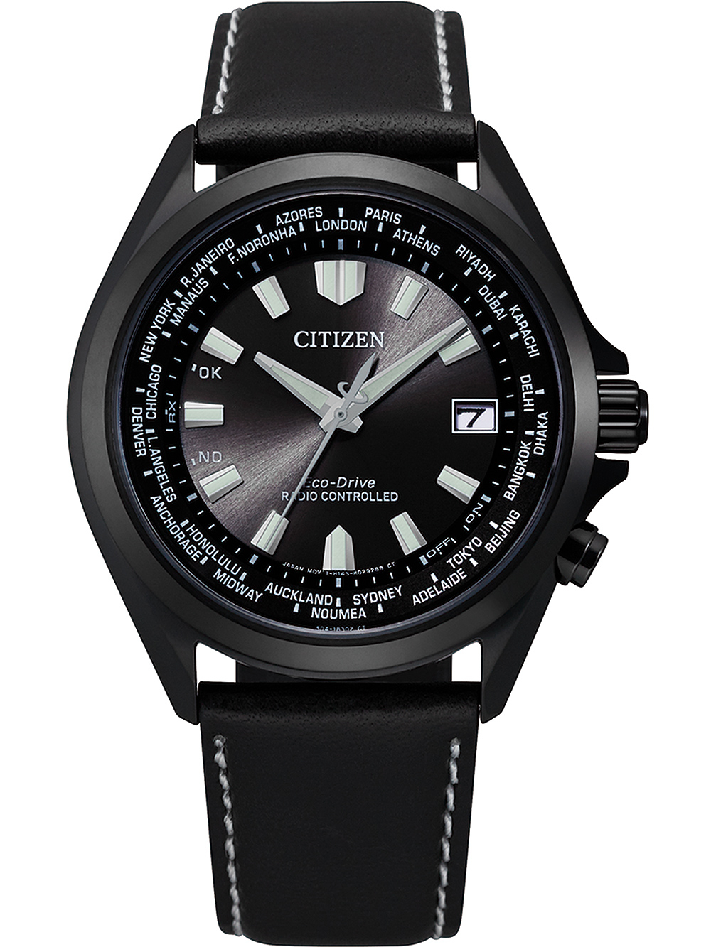 4974374300461 - Funkuhr CITIZEN CB0225-14E Armbanduhren schwarz Herren Solaruhren Solar