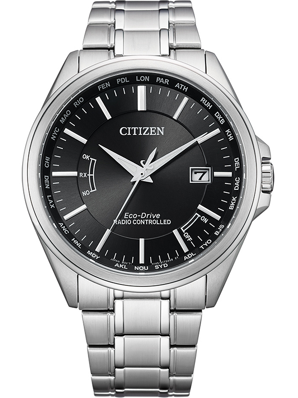 Citizen CB0250-84E Eco-Drive Funkuhr 43mm 10ATM