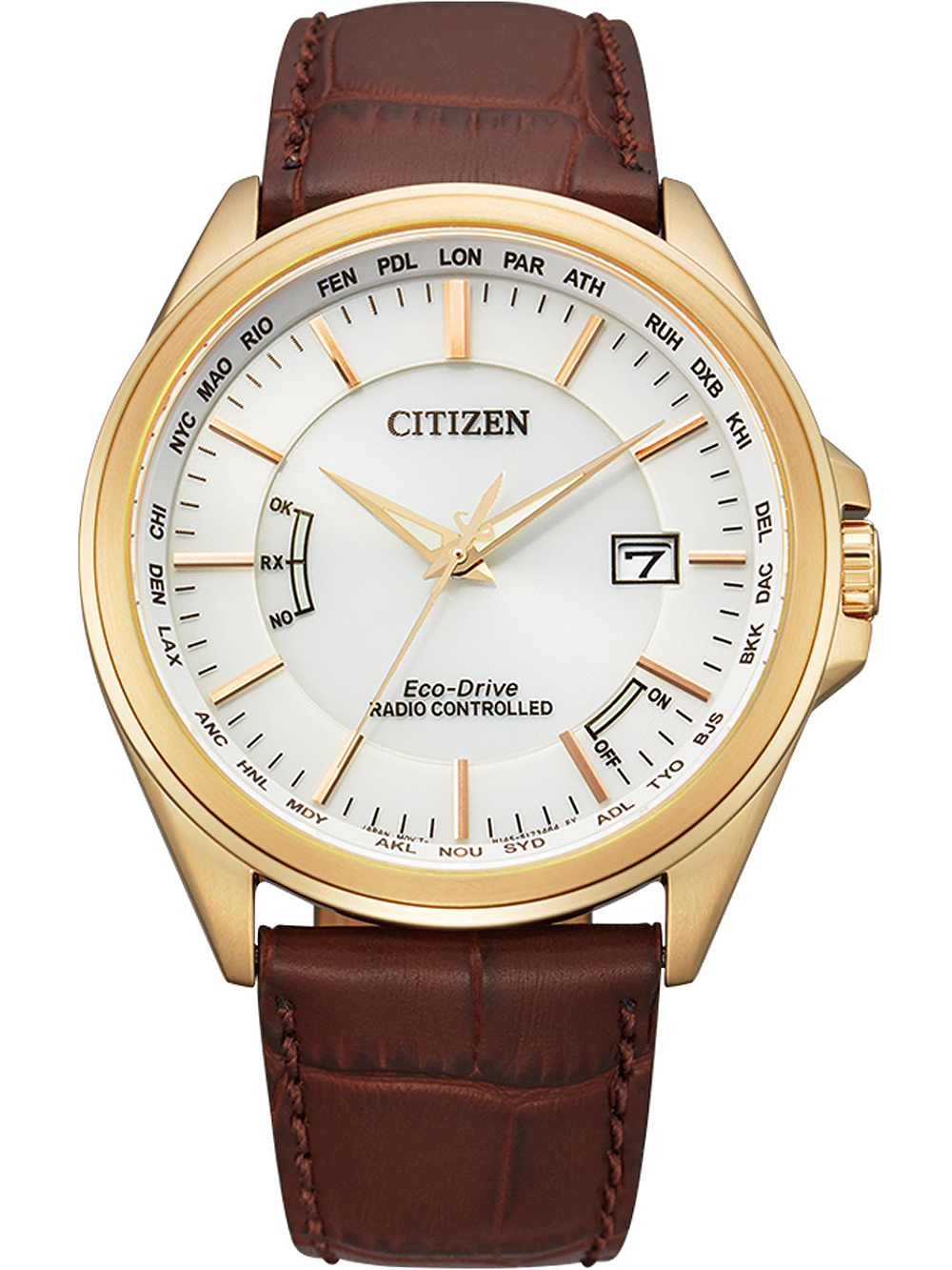 Citizen CB0253-19A Eco-Drive Funkuhr 43mm 10ATM