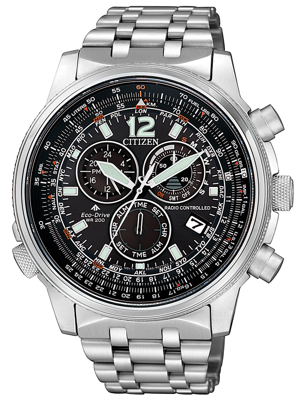 Citizen CB5850-80E Promaster Sky Chronograph 43mm 20ATM