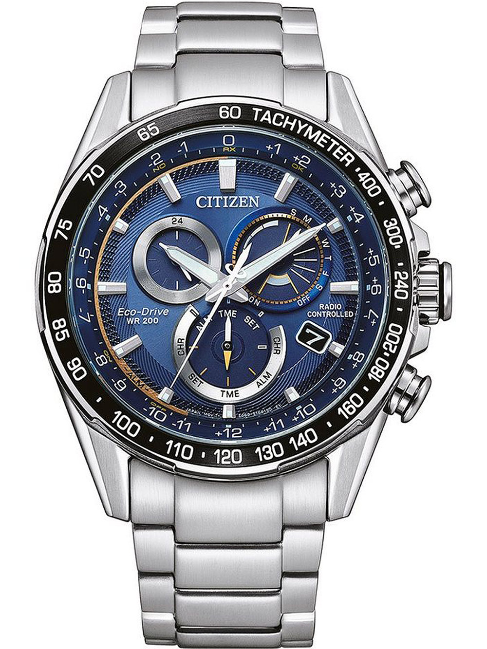 Citizen CB5914-89L Eco-Drive Funkuhr Herrenuhr 44mm 20ATM