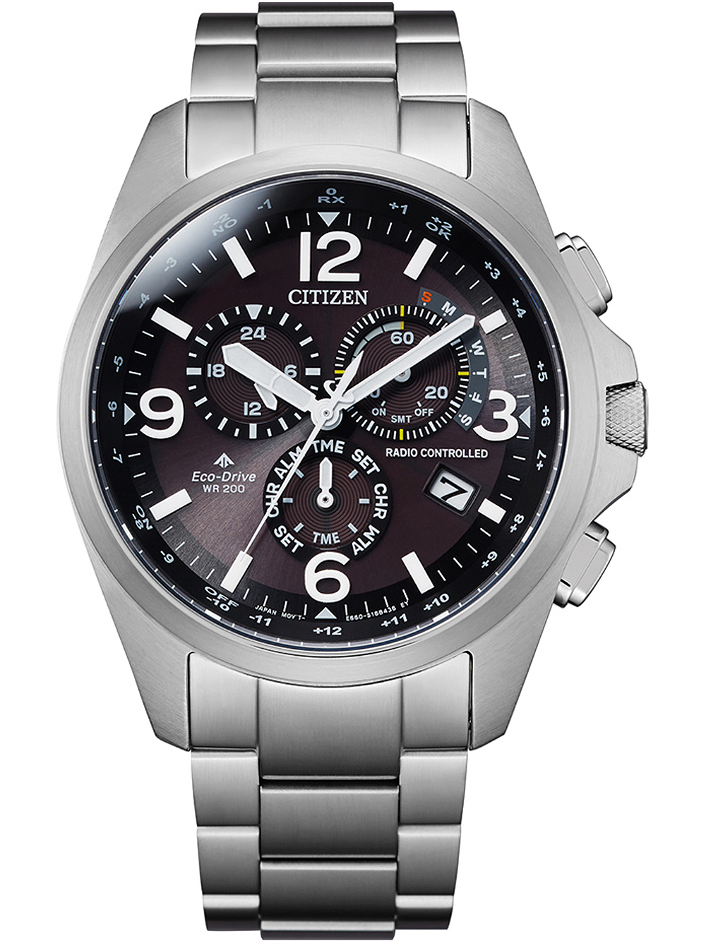 Citizen CB5920-86E Eco-Drive Funkuhr 42mm 20ATM