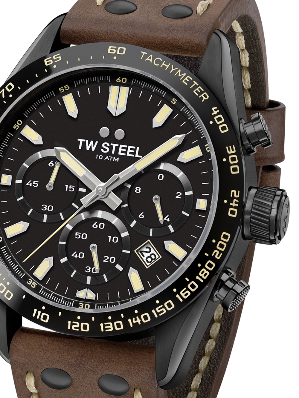 TW Steel CHS1 Chronograph Herrenuhr 46mm 10ATM