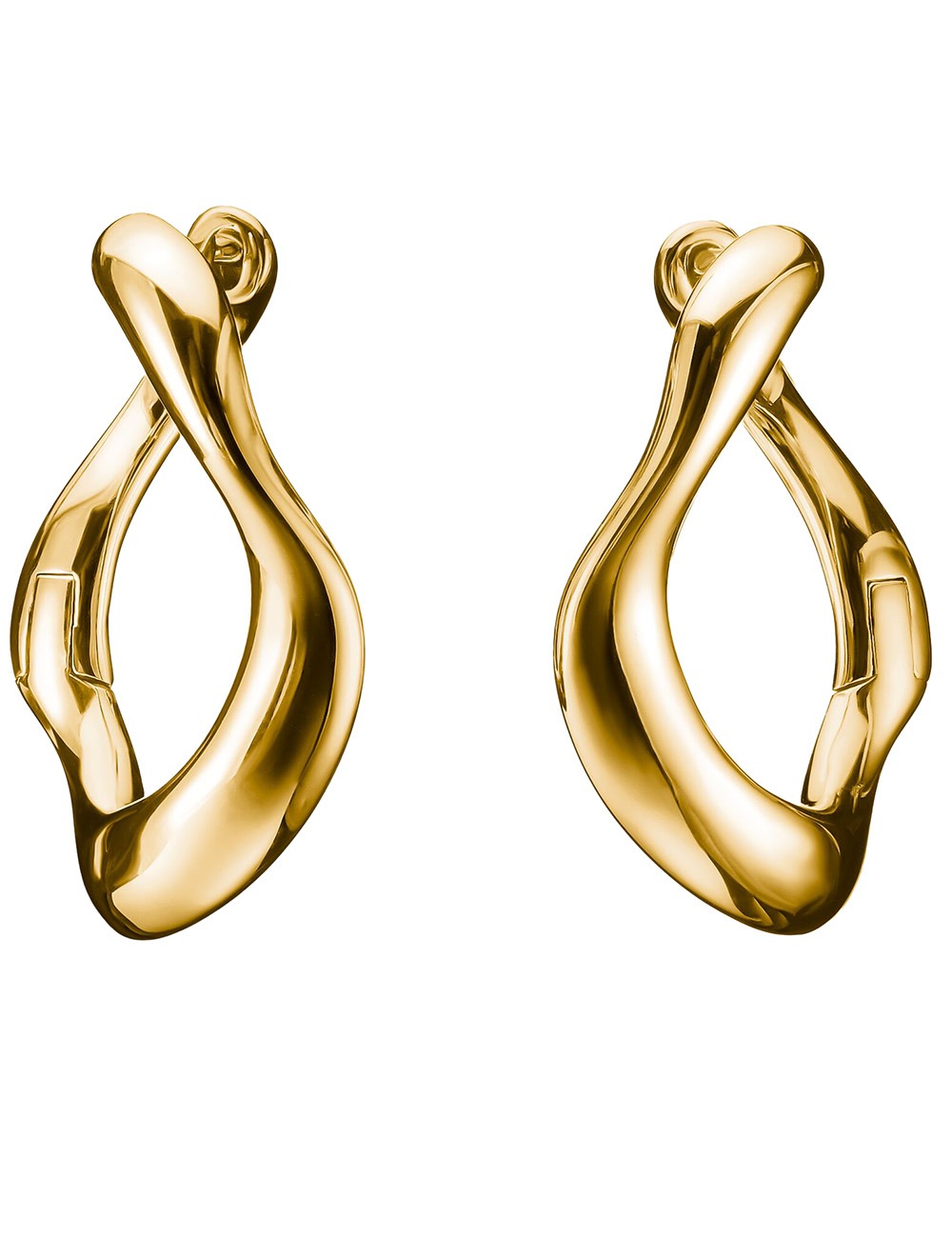 4051245607598 - CR754-413-39 Creolen klein Natural Beauty vergoldet Damen