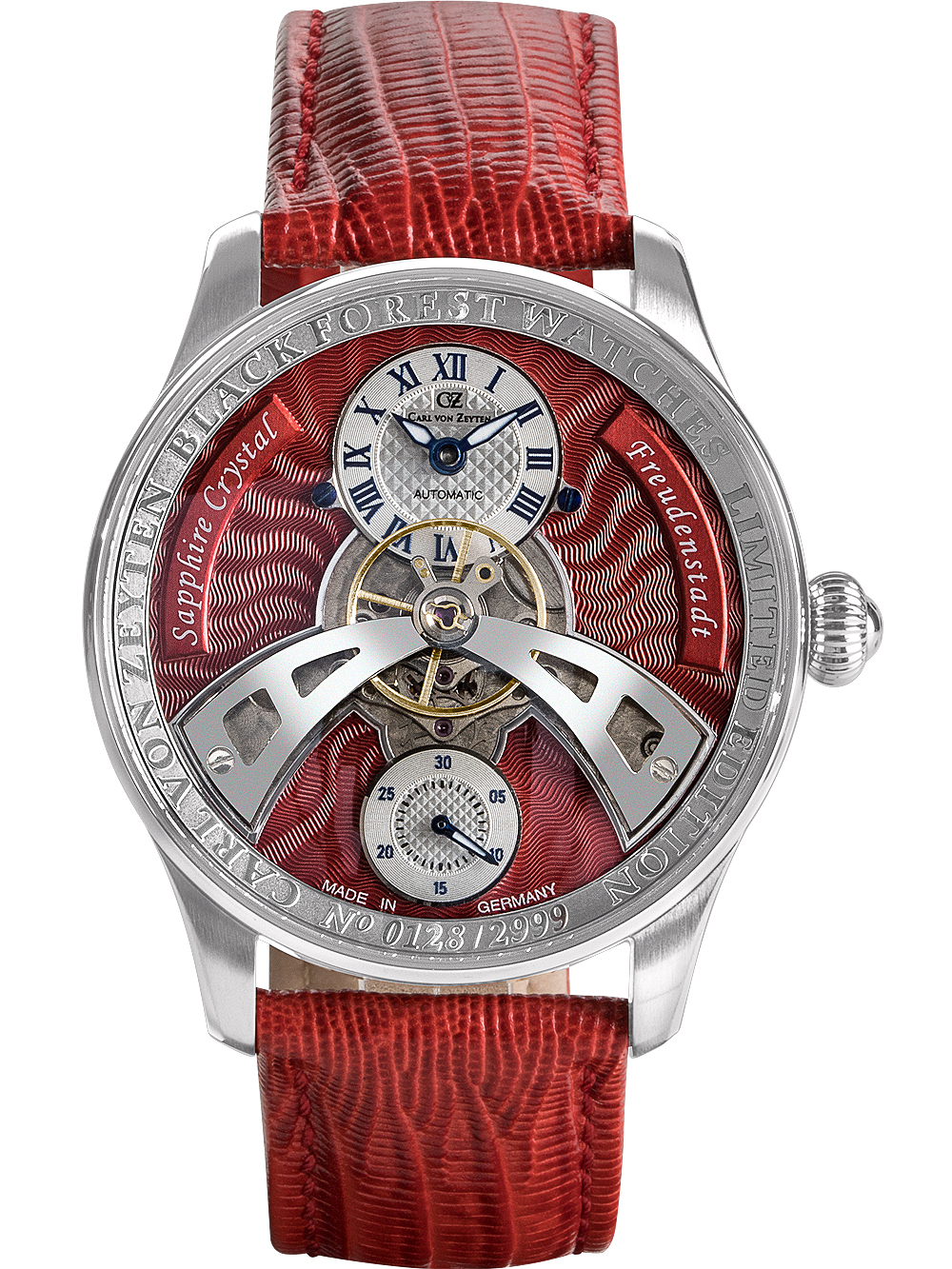 4056007104353 - CVZ0043RDS Freudenstadt Automatik Herrenuhr 42mm 5ATM 4056007104353 - CVZ0043RDS Freudenstadt Automatik Herrenuhr 42mm 5ATM