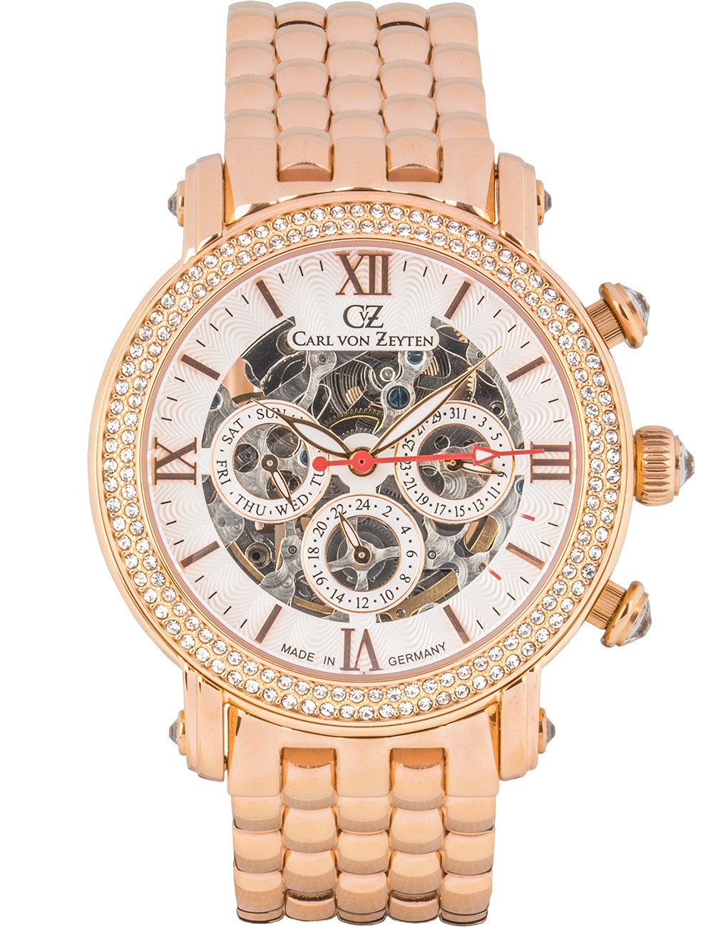 4056007136286 - CVZ0062RWMS Damenuhr Kniebis Automatik Limited Edition 40mm 10ATM 4056007136286 - CVZ0062RWMS Damenuhr Kniebis Automatik Limited Edition 40mm 10ATM