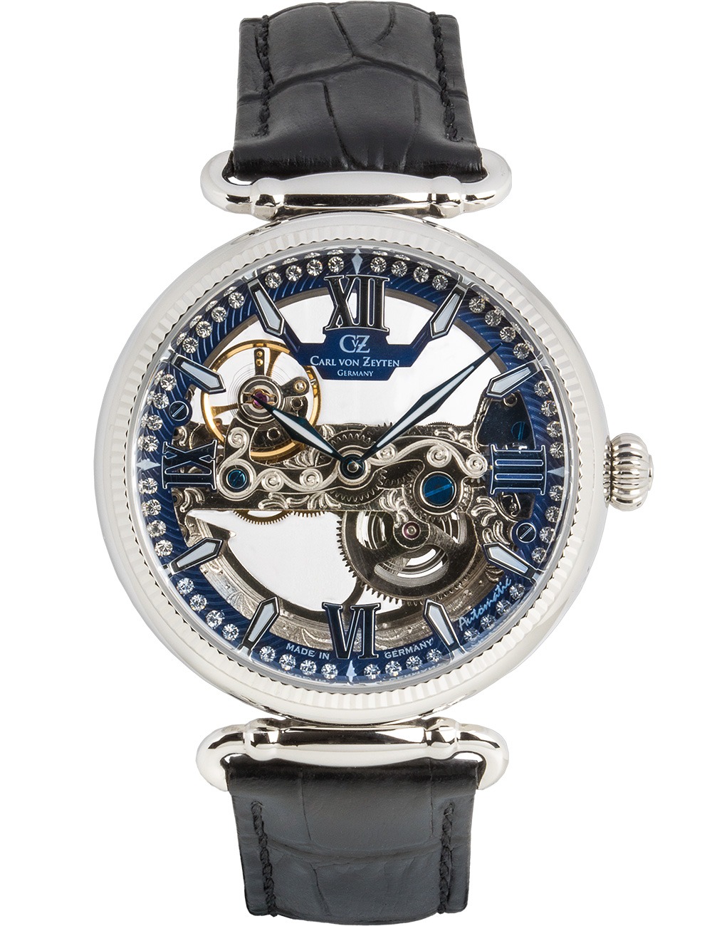 4056007108337 - Automatikuhr CARL VON ZEYTEN Häusern Armbanduhren schwarz Damen Automatikuhren Armbanduhr mechanische Uhr Damenuhr Made in Germany 4056007108337 - Automatikuhr CARL VON ZEYTEN Häusern Armbanduhren schwarz Damen Automatikuhren Armbanduhr mechanische Uhr Damenuhr Made in Germany