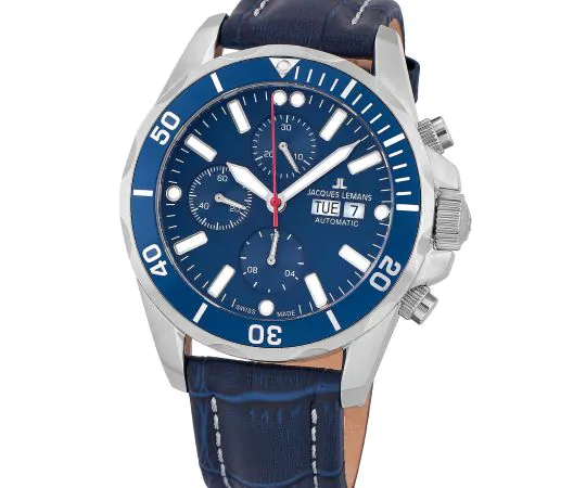 Jacques Lemans 1-1926C Liverpool Automatik 44mm Herrenuhr günstig