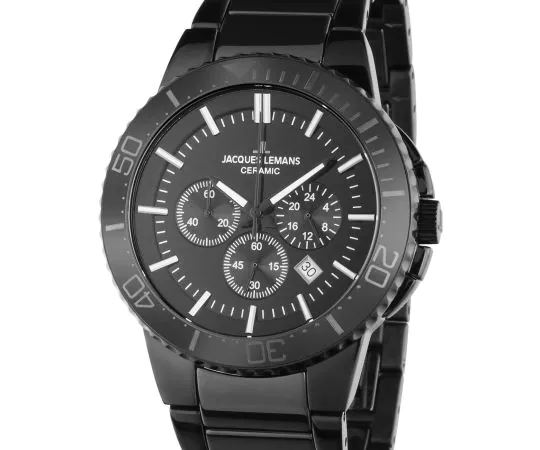 Jacques Lemans Herrenuhren Mit Schwarzem Zifferblatt Jacques