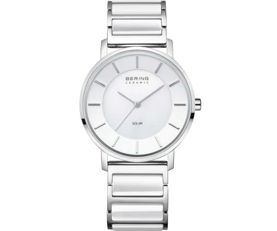 Bering Damen Solar Uhren Bering 19535-754 Ceramic Solar 35mm 3ATM