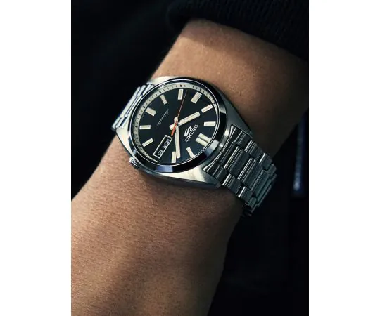 Black Dial Seiko Sports 37mm Seiko SRPK89K1 Sports Automatik 37mm