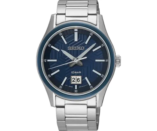 Seiko SUR559P1 Saphirglas Herrenuhr Big-Date 40mm 10ATM Herrenuhr