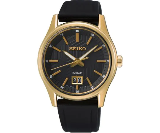 Seiko SUR560P1 Saphirglas Herrenuhr Big-Date 40mm 10ATM Herrenuhr