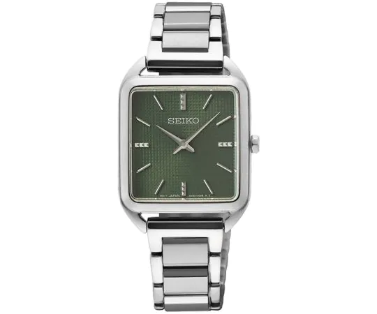 Seiko SWR075P1 eckige Damenuhr 26mm 5ATM Damenuhr günstig