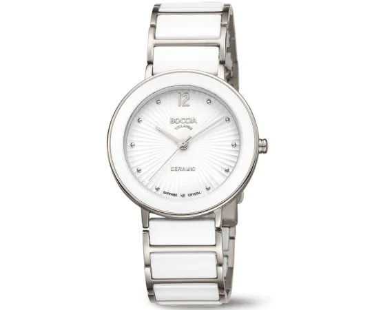 Boccia 3331-04 Titanium Keramik Saphirglas 34mm 5ATM Damenuhr