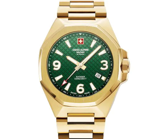 Swiss Alpine Military Typhoon 42mm Herrenuhr günstig