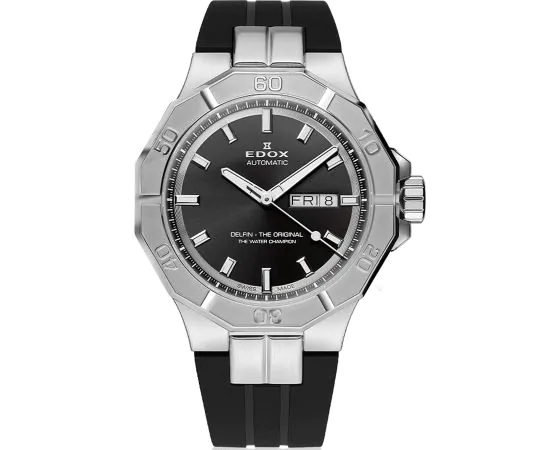 Edox 88008-3CA-NIN Delfin Automatik Day-Date 43mm 20ATM Herrenuhr