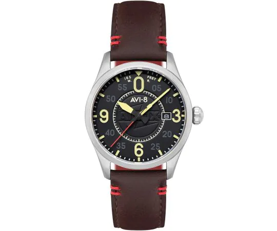 AVI-8 AV-4090-08 Spitfire Smith Automatik 42mm 5ATM Herrenuhr