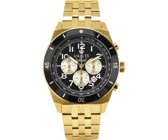 LOUIS XVI LXVI3200 Destrier Chrono Unlimited 43mm 5ATM Herrenuhr