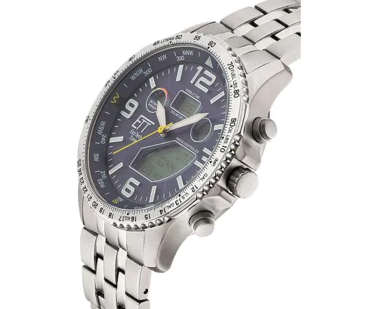 ETT Eco Tech Time EGT-11575-31M Professional World Time Funkuhr