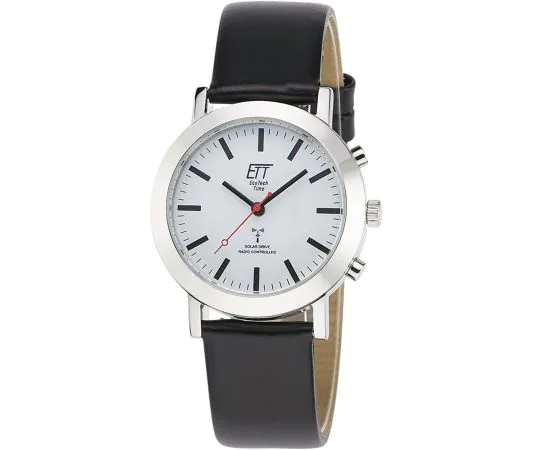 ETT Eco Tech Time ELS-11581-11L Funkuhr Solar Drive 35mm Damenuhr