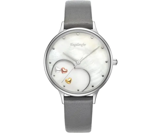 Engelsrufer ERWA-HEART-LGY1-MS Damenuhr Happy Hearts 34mm Damenuhr