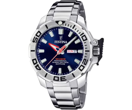 Festina F20665/1 Professional Diver Set Silikonband 46mm 20ATM