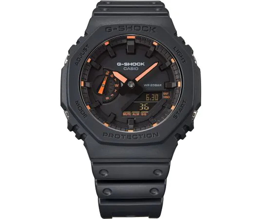 G-SHOCK GA-2100 カシオーク　ブラック CASIO GA-2100-1A4ER G-Shock 45mm Damen, Herren, Unisexuhr günstig