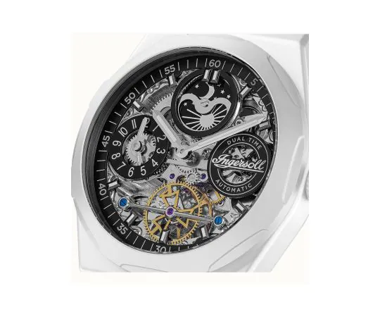 Ingersoll I15101 The Broadway Dual Time Keramik 43mm