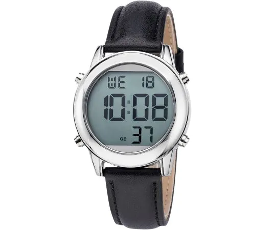 MASTER TIME MTGA-10811-85L Sprechende Funkuhr Herren 41mm