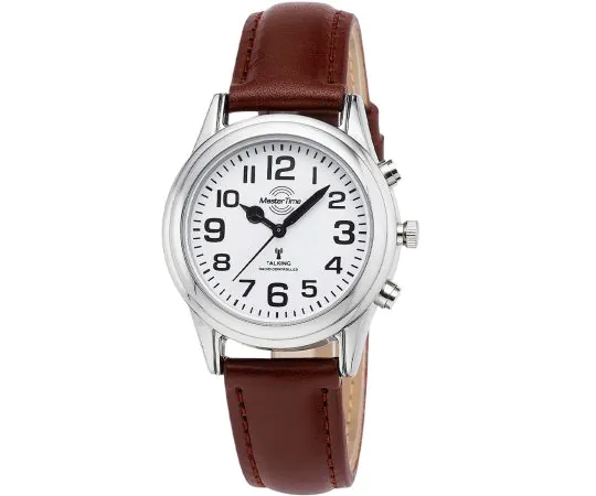MASTER TIME MTLA-10807-12L Sprechende Funkuhr Damen 36mm Damenuhr