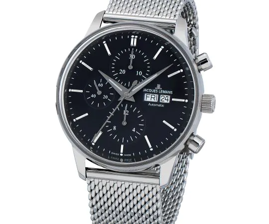 Jacques Lemans N-208C Retro Classic Chrono 44mm Herrenuhr