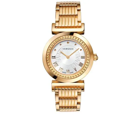 Damenuhr Gold Silber Uhr Versace Damen Versace P5Q80D001S080