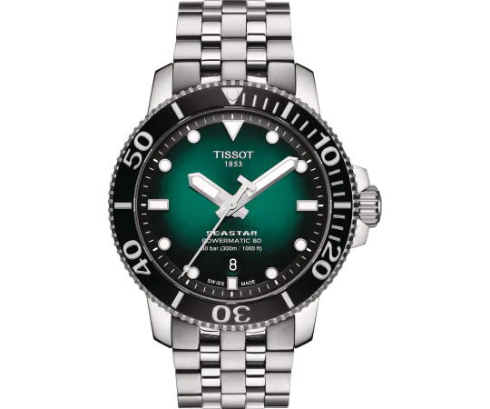 Tissot T1204071109101 Seastar 1000 Powermatic-80 43mm 30ATM