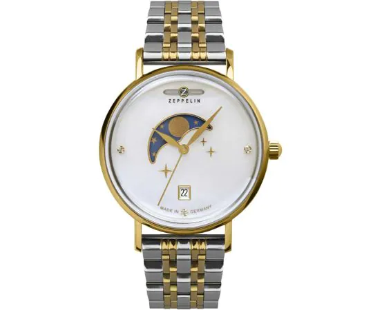 Zeppelin Skelettuhr Damen Automatik ZEPPELIN 7133M5 Luna Mondphase