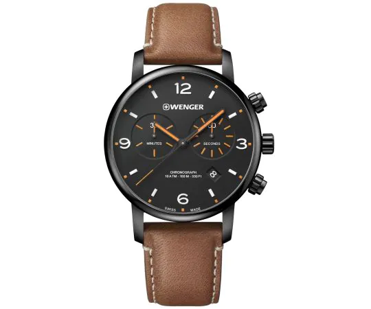 Wenger 01.1743.113 Urban Metropolitan Chronograph Herrenuhr 44mm 10ATM
