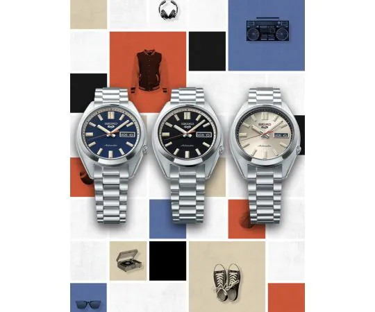 Seiko SRPK89K1 5 Sports Automatik 37mm 10ATM Herrenuhr gunstig einkaufen Timeshop24