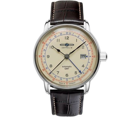 ZEPPELIN 76685 LZ126 Los Angeles Autom. GMT 43mm Herrenuhr gunstig einkaufen Timeshop24