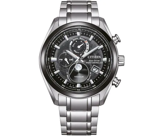 Citizen BY1018 80E Eco Drive Mondphase Titanium Funkuhr