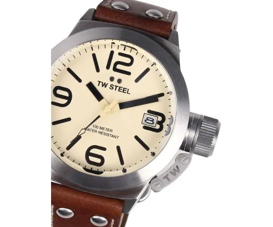 TW Steel CS11 Canteen Leather 45 mm Herrenuhr gunstig einkaufen Timeshop24