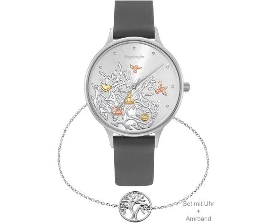 Spikes Damenuhr Mit Silberarmband Lebensbaum Uhr Engelsrufer