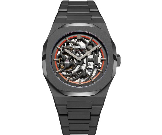 D1 Milano SKBJ06 Skeleton Automatik 42mm Herrenuhr günstig 