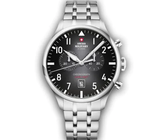 Swiss military chronograph best sale